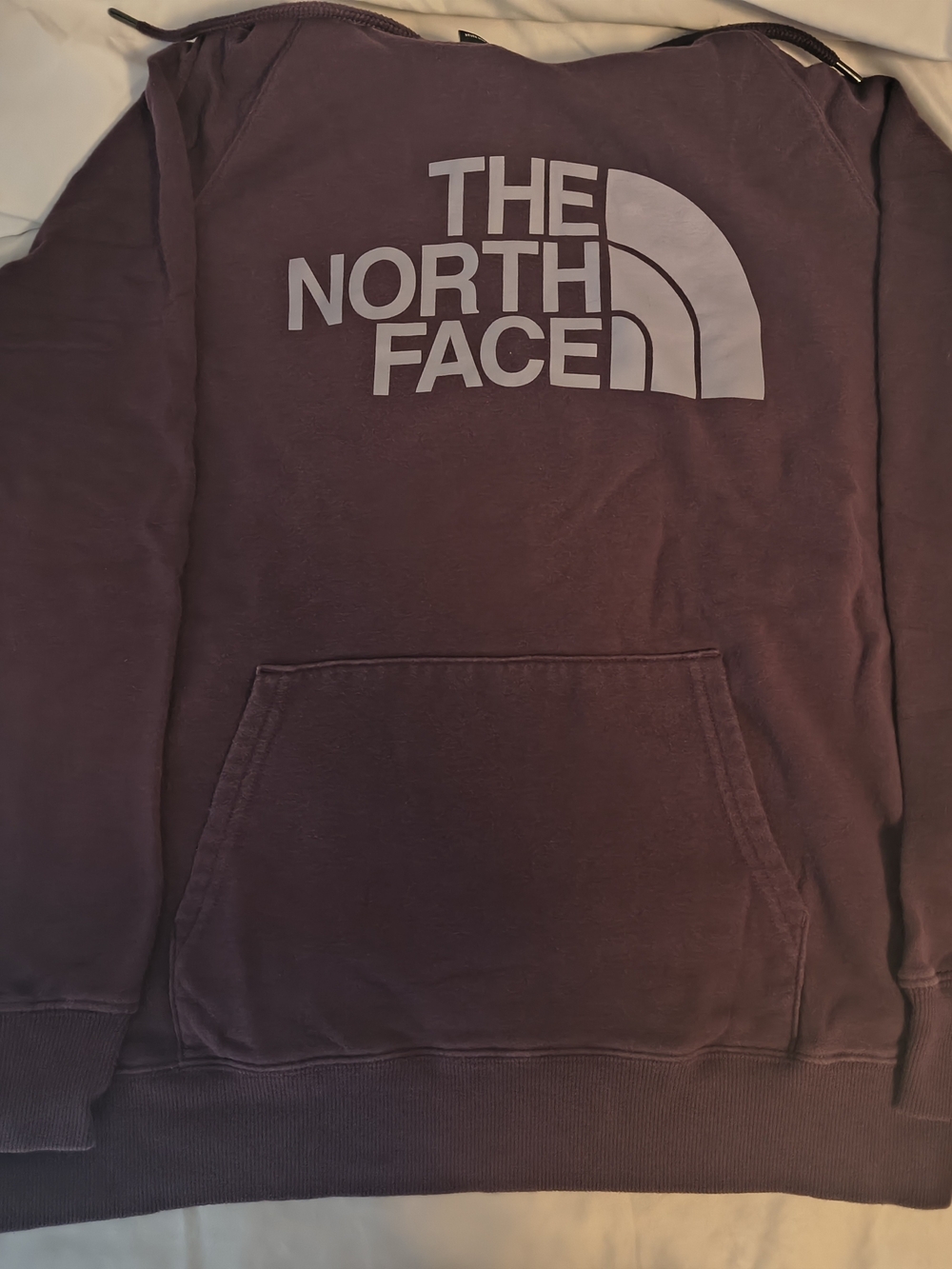 The North Face Purple Hoodie With Kangaroo Pocket - Picture 2 of 4